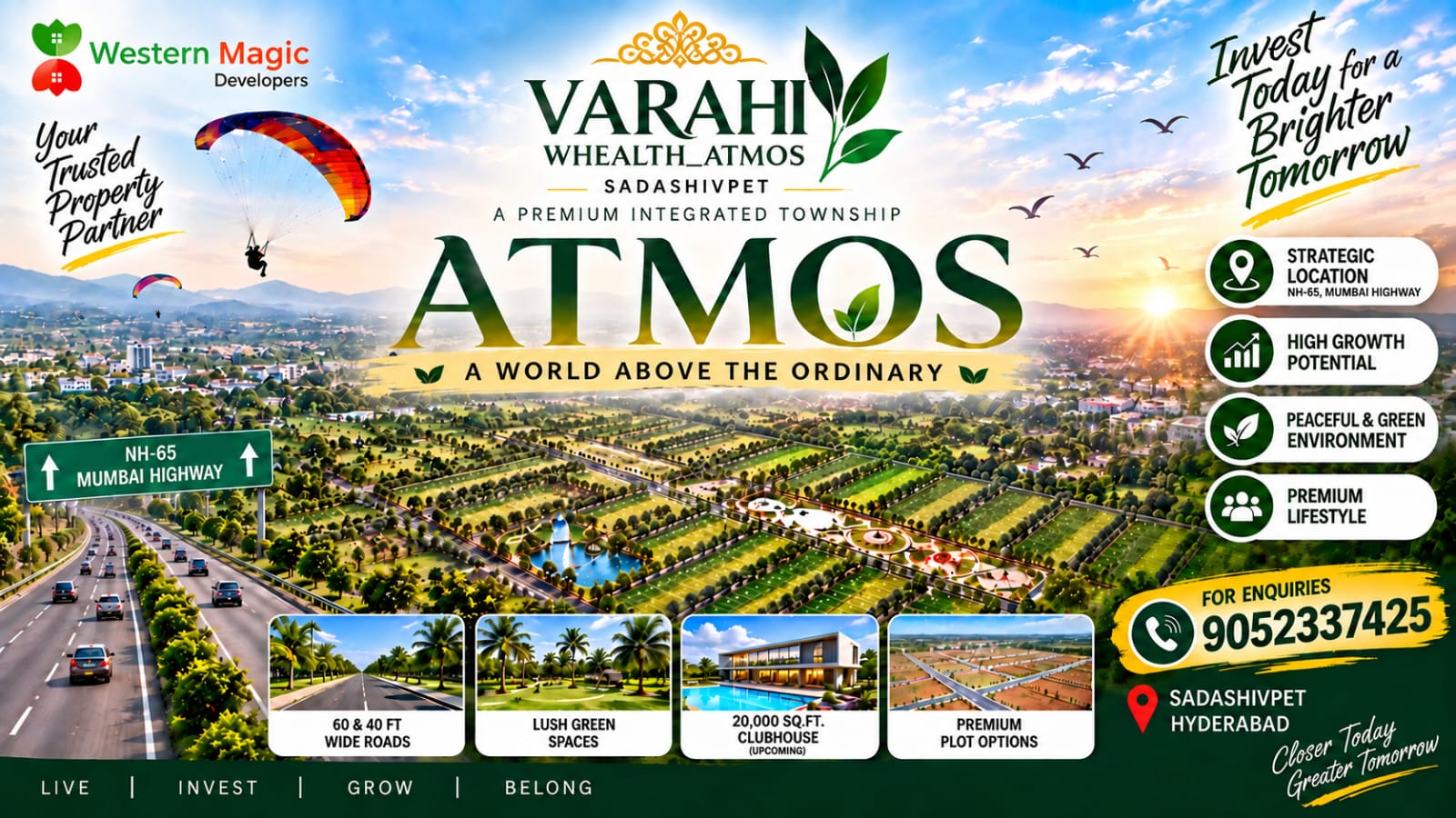 premium Open plots for sale in sadashivpet 