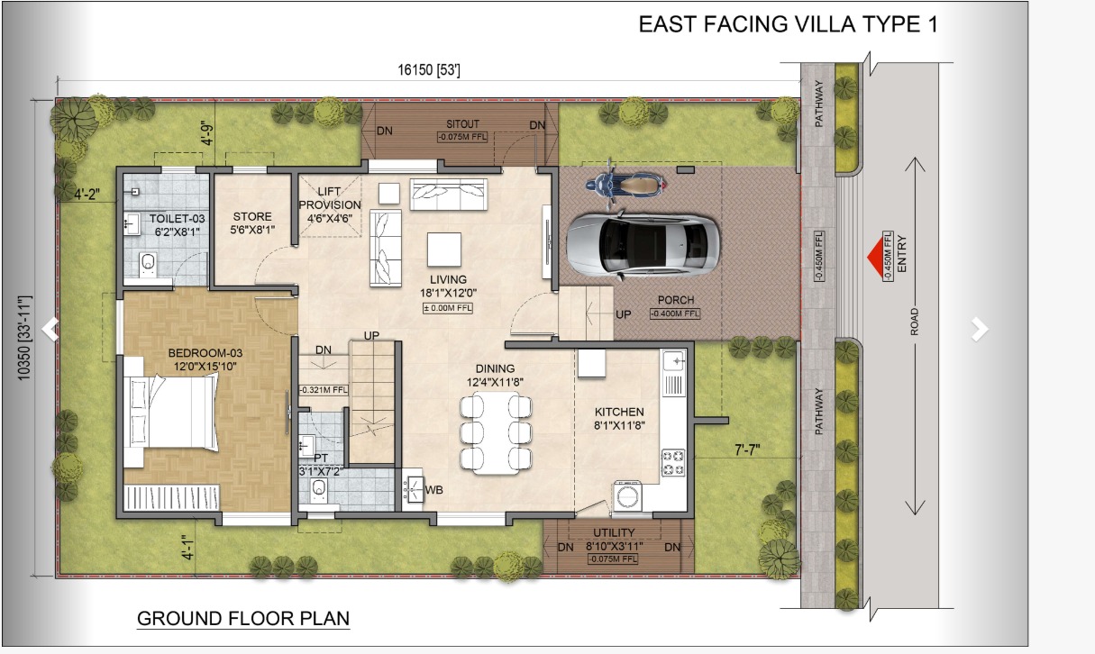 826 Villa East Facing 200 Sq yards 2500 Sft Sansa County Phase1
